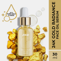 Nykaa Naturals Skin Potion 24K Gold Collagen Boosting Face Oil Serum with Squalene (30ml)