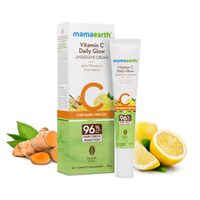 Mama Earth Vitamin C Daily Glow Under Eye Cream with Vitamin C & Turmeric for Dark Circle Reduction - 20 g