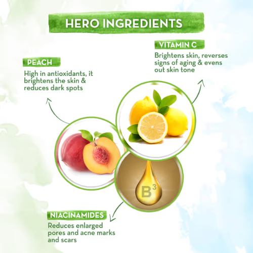 Mama Earth Vitamin C Face Milk with Vitamin C & Peach for Skin Illumination – 100ml