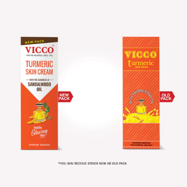 Vicco Turmeric Skin Cream | Ayurvedic Skincare Cream for Healthy & Glowing Skin
