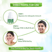 Mama Earth Green Tea Face Wash With Green Tea & Collagen For Open Pores - 100 ml