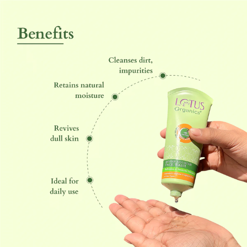 Lotus Divine Nourish Face Wash | Hydrating Daily Cleanser
