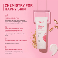 Plum Oat & 1% Ceramide Face Cream for Dry Skin 50g