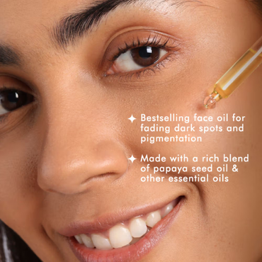 Nykaa Naturals Anti-Pigmentation Facial Oil Serum with Papaya for Exfoilation and Even skin tone (30ml)