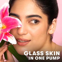 Nykaa Naturals Glow Brightening Niacinamide & Waterlily Face Serum Jelly with Squalane (30ml)