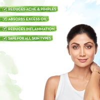 Mama Earth Neem Face Mask with Neem & Tea Tree for Pimples and Zits – 100ml