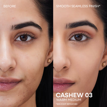 Nykaa All Day Matte Long Wear Liquid Foundation For Normal To Combination Skin - Cashew 03