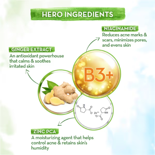 Mama Earth Skin Correct Face Serum with Niacinamide and Ginger Extract for Acne Marks and Scars