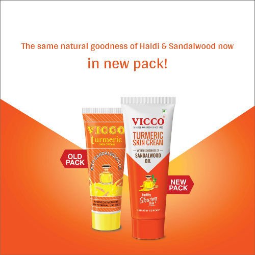 Vicco Turmeric Skin Cream | Ayurvedic Skincare Cream for Healthy & Glowing Skin