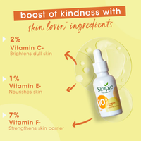 Simple 10% Vitamin C+E+F Serum - 30ml