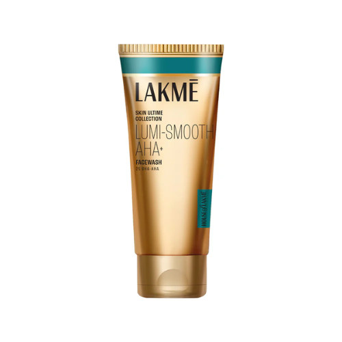 Lakmé Lumi-Smooth AHA+ Facewash – 2% Salicylic & Lactic Acid for Glowing Skin | 100 g
