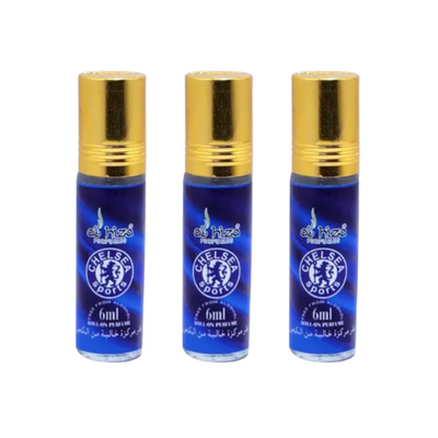 Al-Hiza Chelsea Attar - 6ml Roll On | Elegant & Long Lasting Fragrance (Pack of 3)