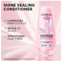 L’Oréal Paris Glycolic Gloss Shine Sealing Conditioner – For Glossy, Smooth Hair
