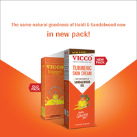 Vicco Turmeric Skin Cream | Ayurvedic Skincare Cream for Healthy & Glowing Skin