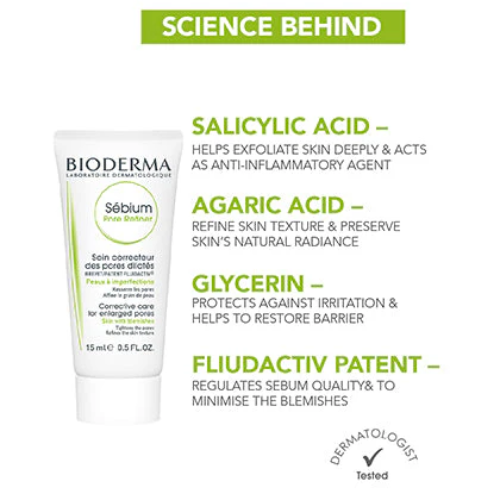 Bioderma Sébium Pore Refiner | With Salicylic Acid