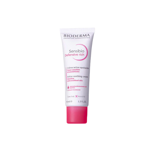 Bioderma Sensibio Defensive Rich | Soothing 12H Moisturizer for Sensitive Skin