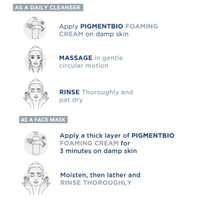 Bioderma Pigmentbio Foaming Cream | Brightening Exfoliating Cleanser for Dark Spots