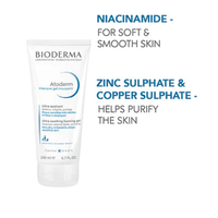 Bioderma Atoderm Intensive Gel Moussant | Anti-Itching Cleanser with Niacinamide