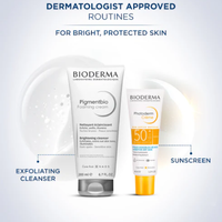 Bioderma Cleanser & Sunscreen Combo | Pigmentbio Foaming Cream 200 ml + Photoderm Crème SPF 50+ 40 ml