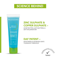 Bioderma Moisturizer & Cleanser Combo | Sébium Hydra + Sébium Gel Moussant 45 ml