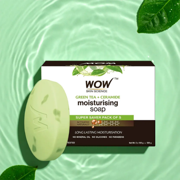 WOW Wild Moisturizing Soap | 100 g x 5 (Pack of 5)