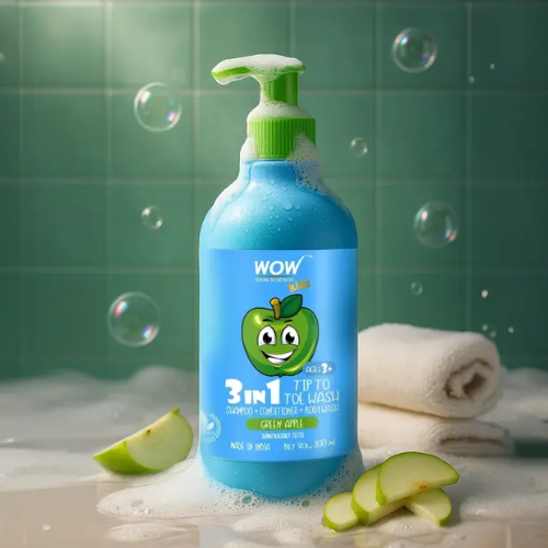 3-in-1 Tip to Toe Wash – Kids Shampoo + Conditioner + Body Wash | 300 ml