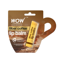WOW Filter Coffee Lip Balm for Relief From Dry Chapped Lips