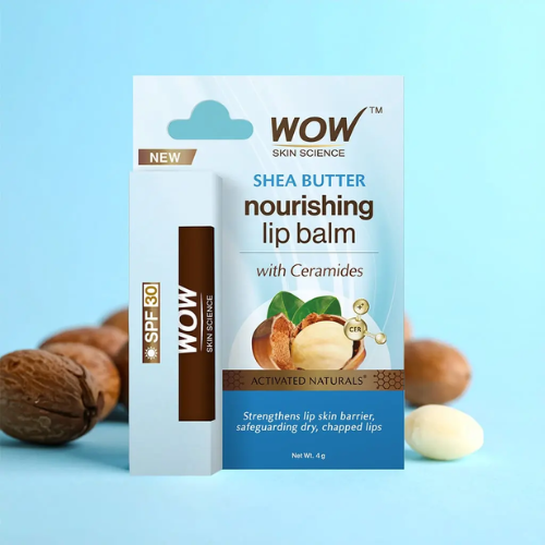WOW Shea Butter Nourishing Lip Balm with Ceramides SPF 30 | 4 g