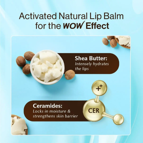 WOW Shea Butter Nourishing Lip Balm with Ceramides SPF 30 | 4 g