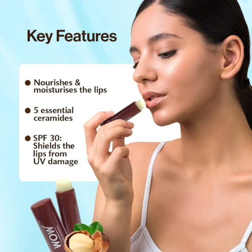 WOW Shea Butter Nourishing Lip Balm with Ceramides SPF 30 | 4 g
