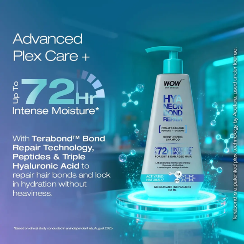 WOW Hyaneon Bond Repair Moisturizing Shampoo | 250 ml