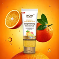 WOW Vitamin C + Hyaluronic Acid Brightening Face Scrub | 100 ml