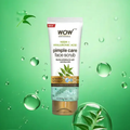 WOW Neem & Hyaluronic Acid Pimple Care Face Scrub | 100 ml
