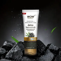 WOW Charcoal & Hyaluronic Acid Detox Face Scrub | 100 ml