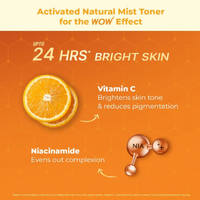 WOW Vitamin C & Niacinamide Brightening Skin Mist Toner | 200 ml