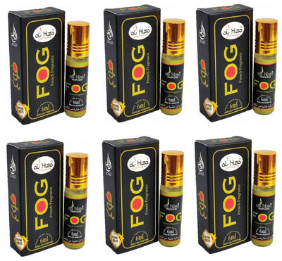 F&G French Fragrance Attar - 6ml Roll-On | Elegant & Long-Lasting Perfume Oil (Pack of 6)