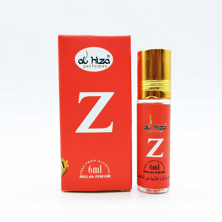Al-Hiza Z Attar – 6ml Roll-On | Bold & Modern Concentrated Perfume Oil