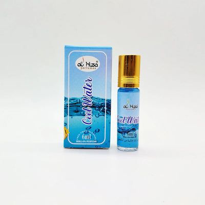 Al-Hiza Cool Water Attar – 6ml Roll-On | Refreshing & Crisp Concentrated Perfume Oil
