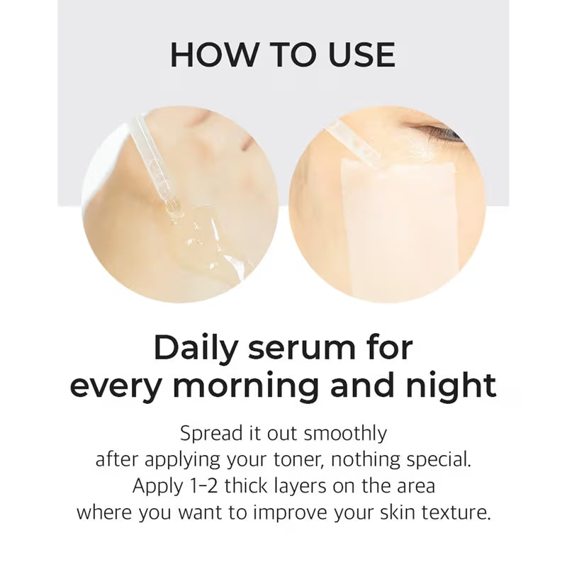 Numbuzin No.3 Skin Softening & Pore-Tightening Serum (50ml) | Bifida + Galactomyces for Elasticity