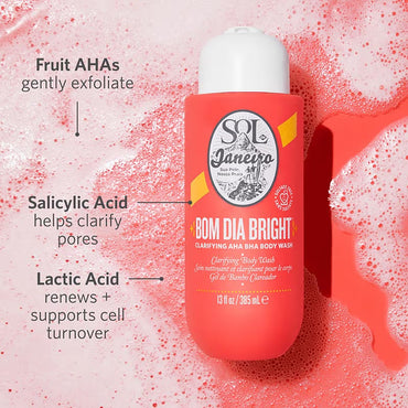 Sol de Janeiro Bom Dia Body Wash – Radiance-Boosting Cleanser with Vitamin C