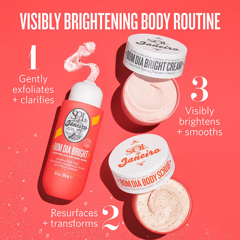 Sol de Janeiro Bom Dia Body Wash – Radiance-Boosting Cleanser with Vitamin C