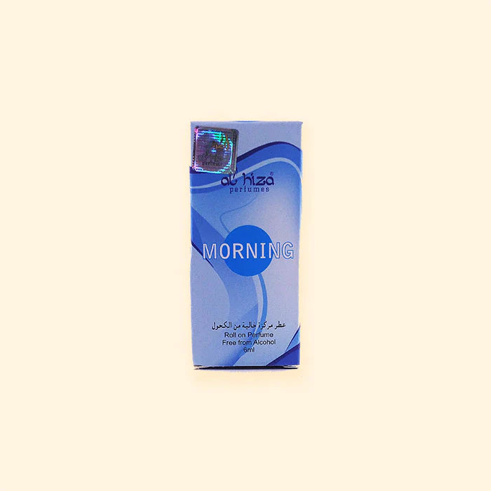 Al-Hiza Morning Attar - 6ml Roll-On Perfume | Alcohol-Free | Fresh & Uplifting Scent