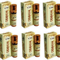 Al-Hiza Chembakam Attar - 6ml Roll On | Floral (Pack of 6)