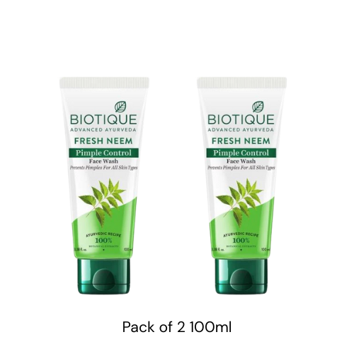 Biotique Neem Pimple Control Face Wash for Acne