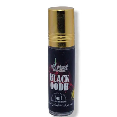 Al-Hiza Black Oodh Attar - 6ml Roll-On Perfume | Alcohol-Free | Deep & Luxurious Oriental Fragrance